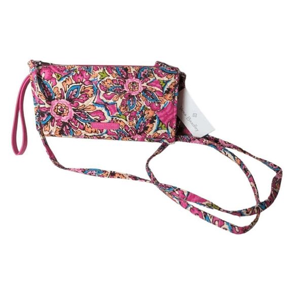 NWT VERA BRADLEY All In One Wallet Crossbody In Sunburst Floral - Picture 5 of 8